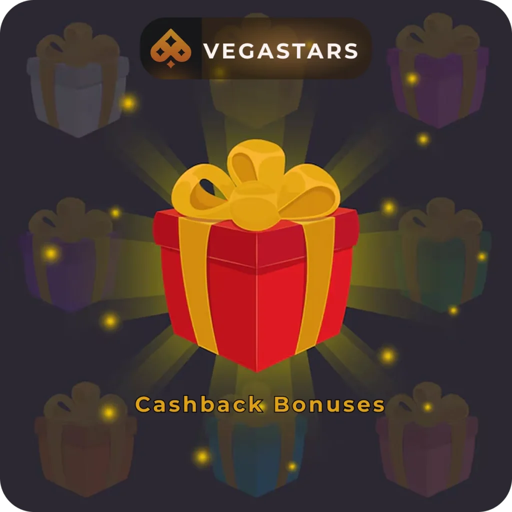 Vegastars Cashback bonuses