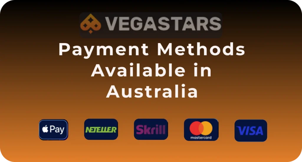 Vegastars payment methods